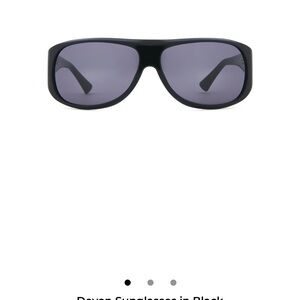 Lexxola Black Oversized Sunglasses